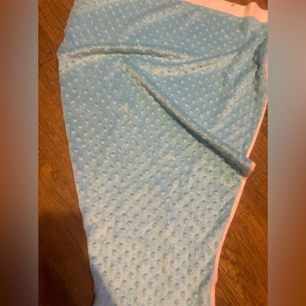 Girls mermaid tail fleece blanket